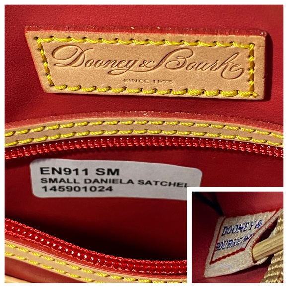 Dooney & Bourke Small Daniela Satchel - Picture 15 of 15